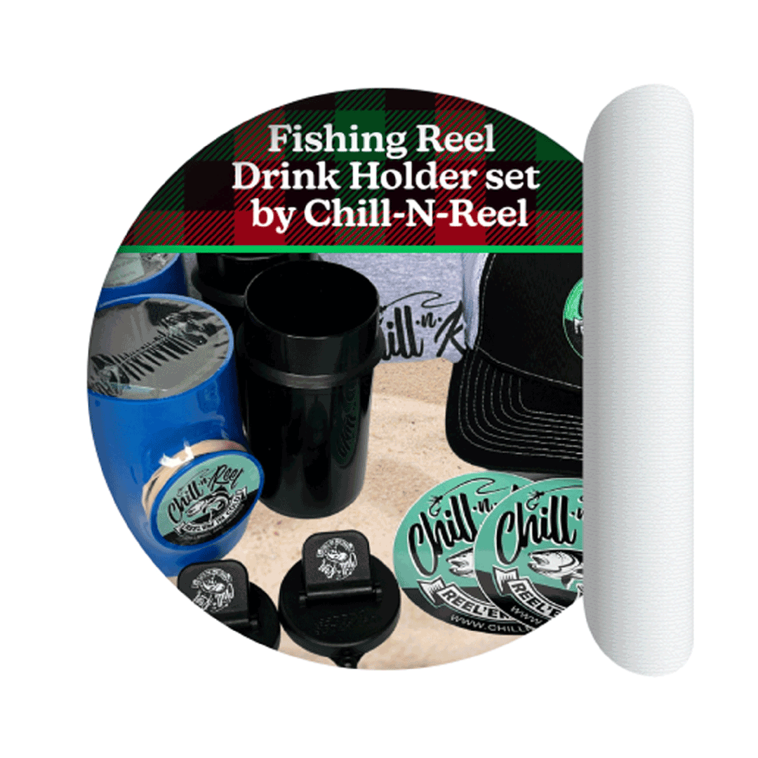 Day 10: Fishing Reel Drink Holder set by Chill-N-Reel