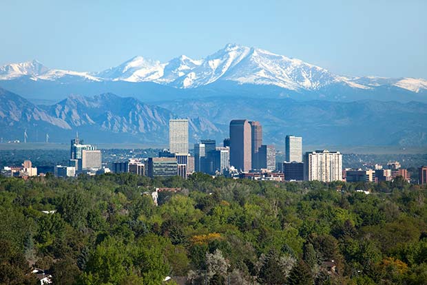 Denver city view