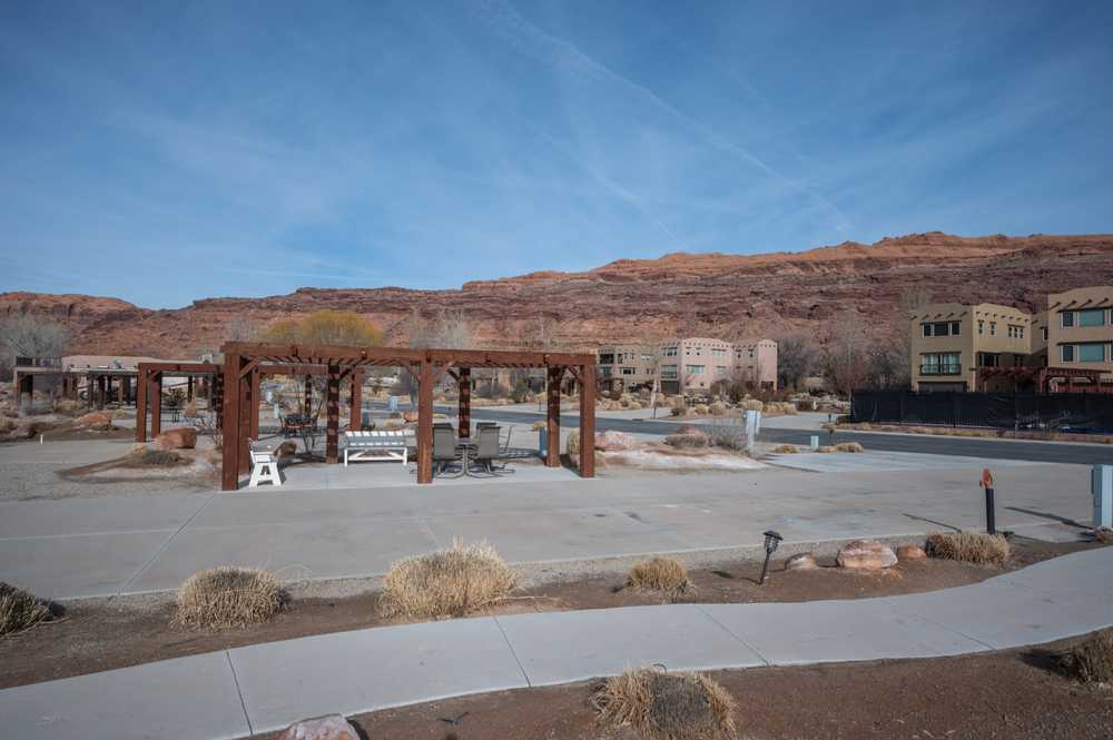 RV site at Portal RV Resort and Campground in Moab, UT