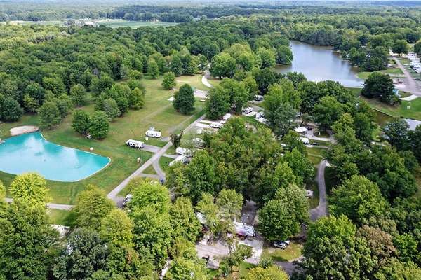 Paradise Lakes Campground, Bristolville, Ohio