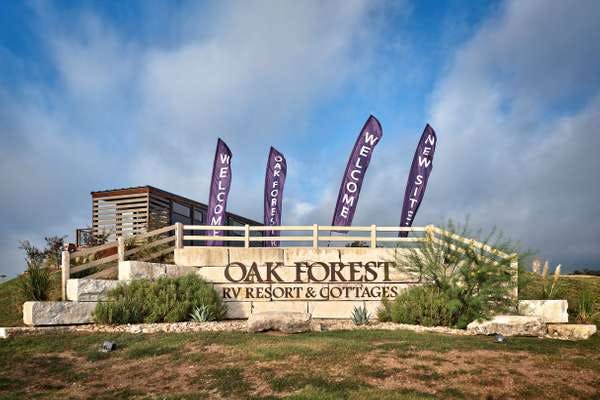 Oak Forest RV Resort, Austin, Texas