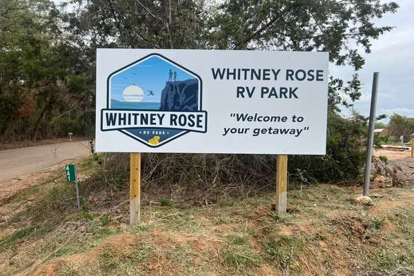 Whitney Rose RV Park, Whitney, Texas